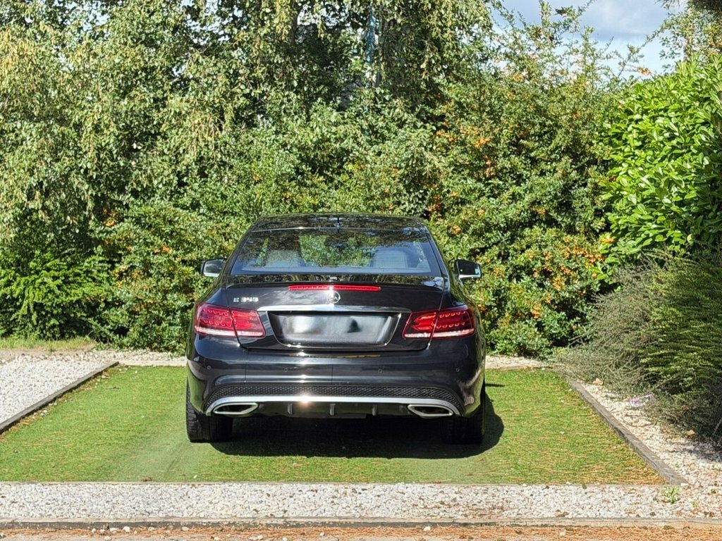 Mercedes-Benz E Class Coupe Black #4