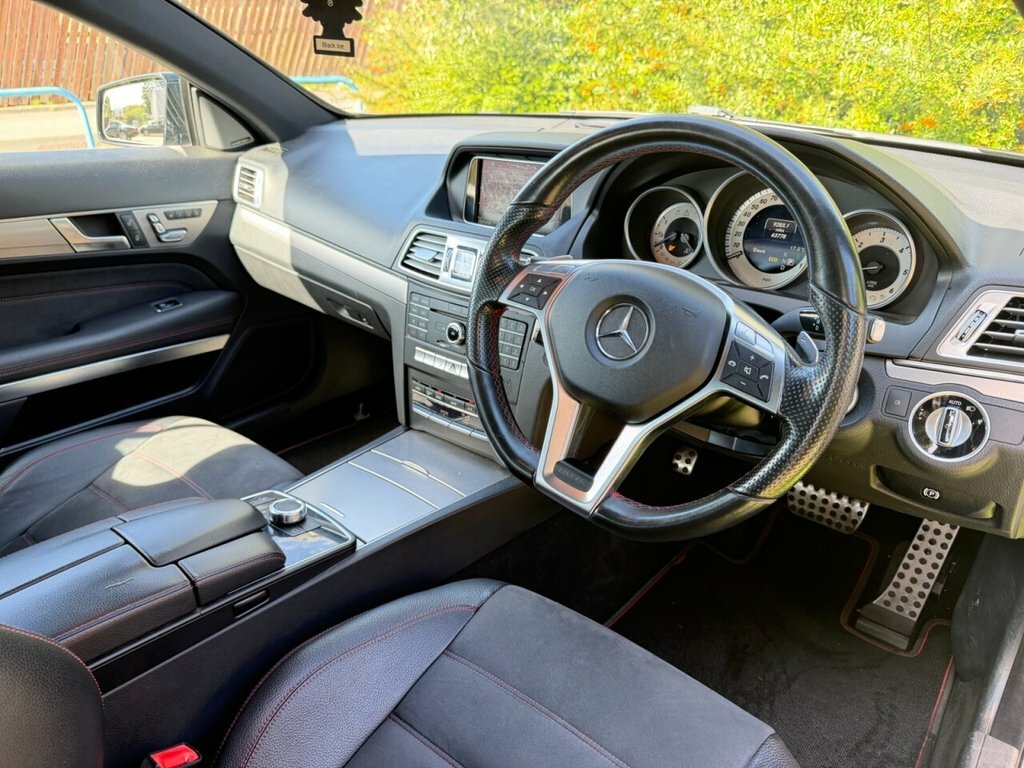 Mercedes-Benz E Class Coupe Black #2