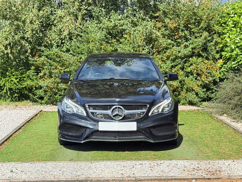 Mercedes-Benz E Class Coupe Black #6