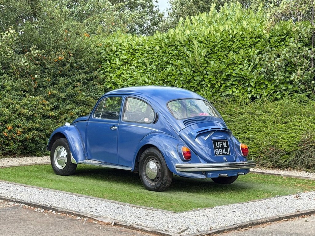 Volkswagen Beetle Saloon Blue #2