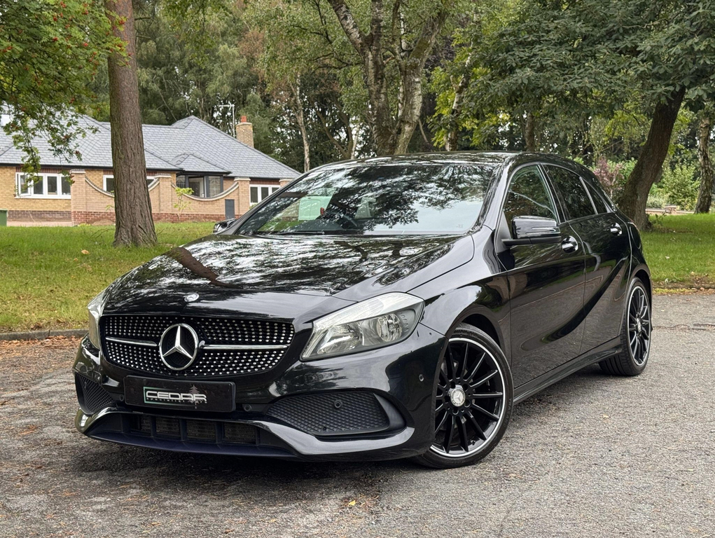 Mercedes-Benz A Class 2.1 A200d Amg Line Executive Hatchback Diese Black