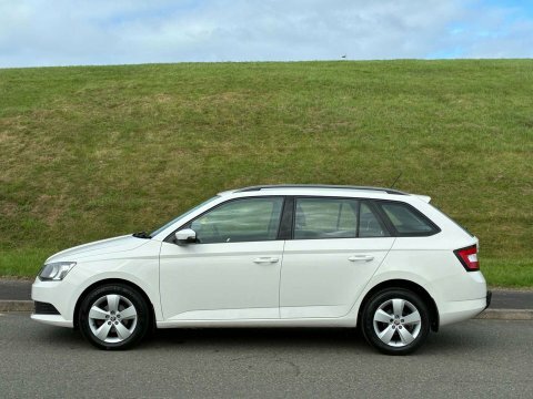 Skoda Fabia 1.4 Fabia Se White #5