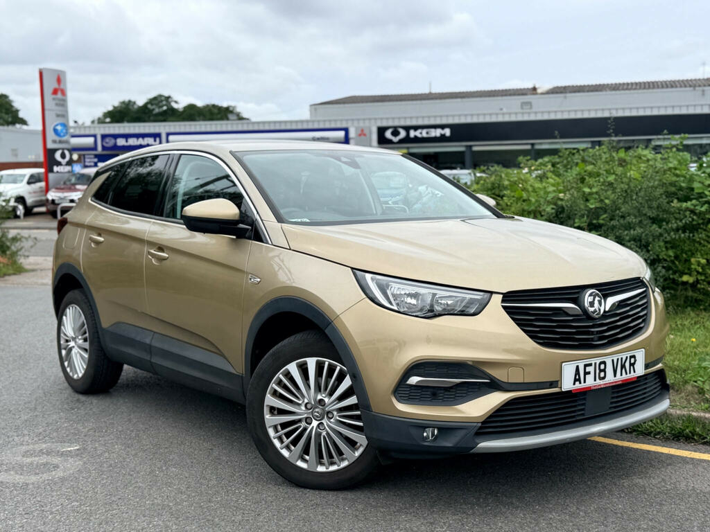 Vauxhall Grandland X 1.2 Turbo Tech Line Nav Euro 6 Ss Gold