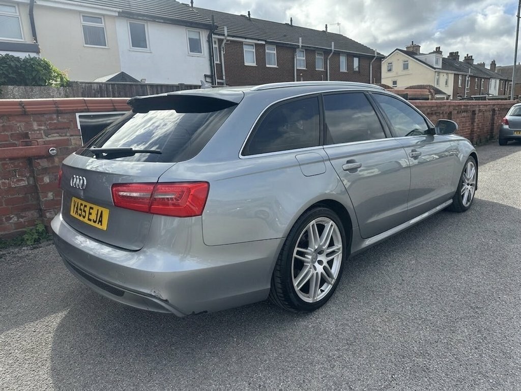 Audi A6 Avant Estate Grey #4