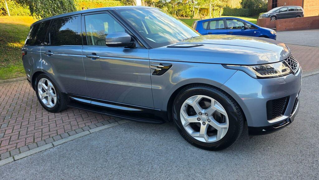Land Rover Range Rover Sport Hse Blue #4