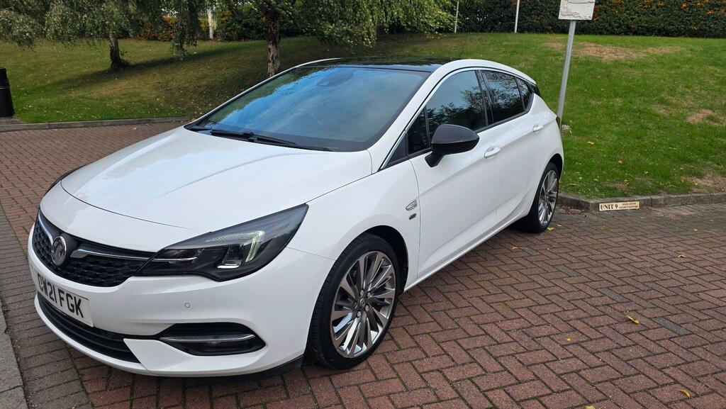 Vauxhall Astra 1.2 Turbo 145 Griffin Edition White #20