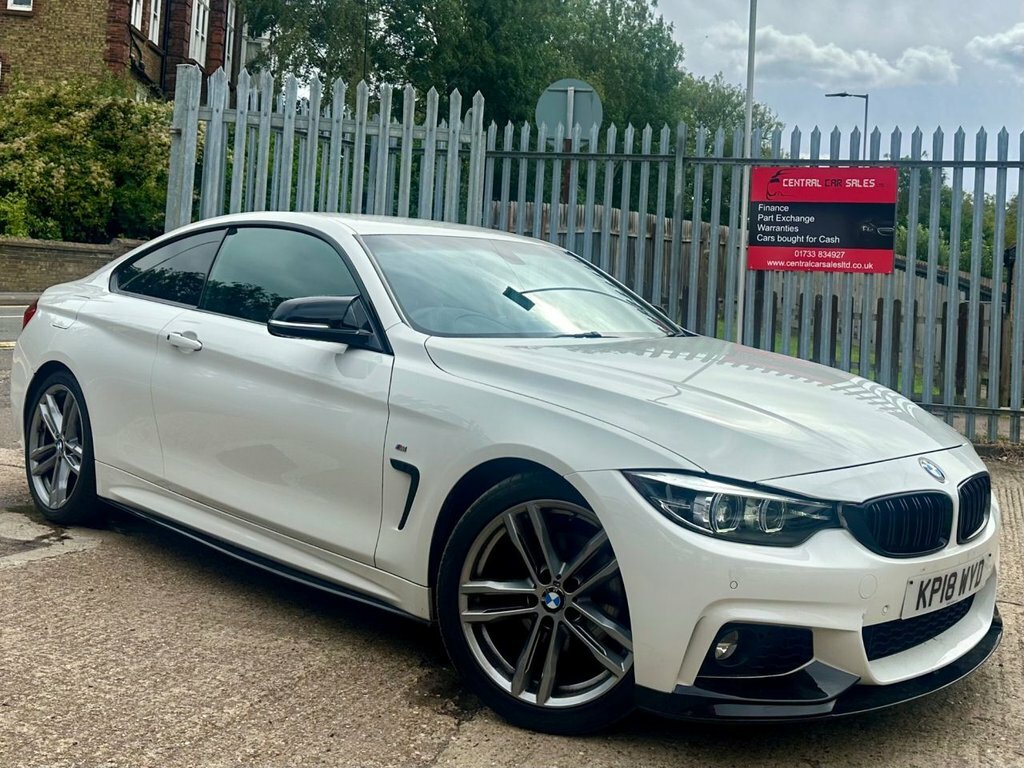 BMW 4 Series Gran Coupe 2.0 420D M Sport Coupe Euro 6 S S White