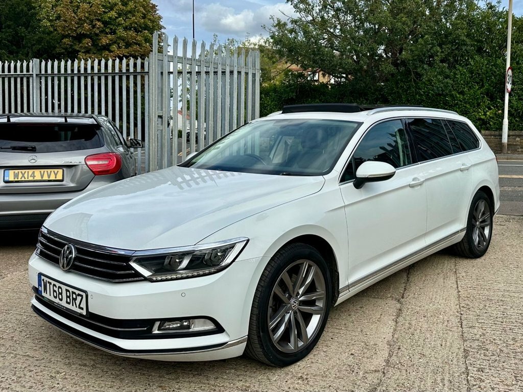 Volkswagen Passat 2.0 Tdi Gt Estate Euro 6 S S White #3