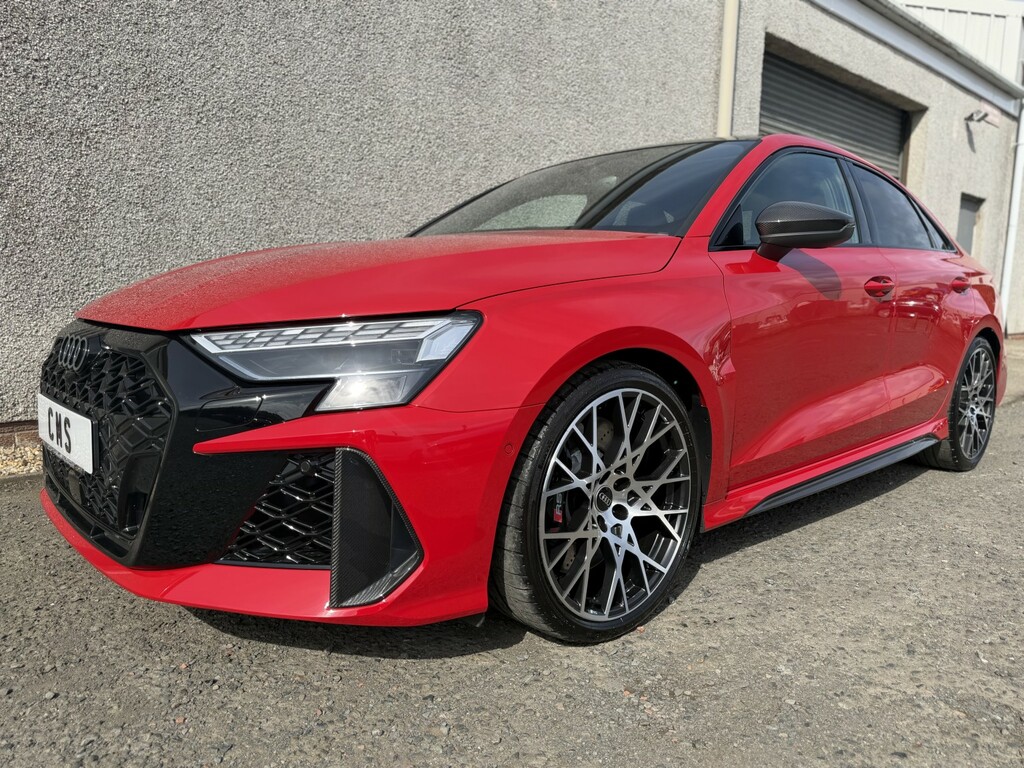Audi RS3 Saloon 2.5 Tfsi Carbon Vorsprung 2025 Red