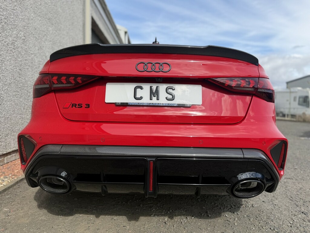 Audi RS3 Saloon 2.5 Tfsi Carbon Vorsprung 2025 Red #3
