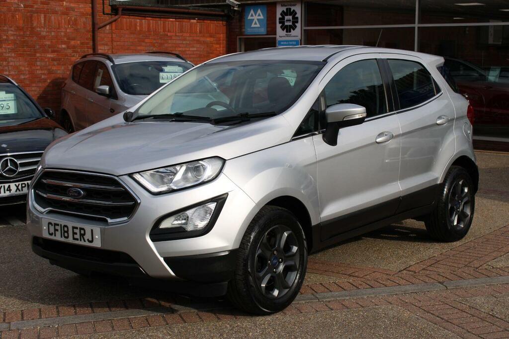 Ford Ecosport 1.0T Ecoboost Zetec Euro 6 Ss Silver #4