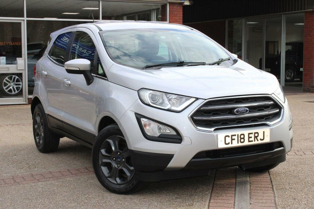 Ford Ecosport 1.0T Ecoboost Zetec Euro 6 Ss Silver