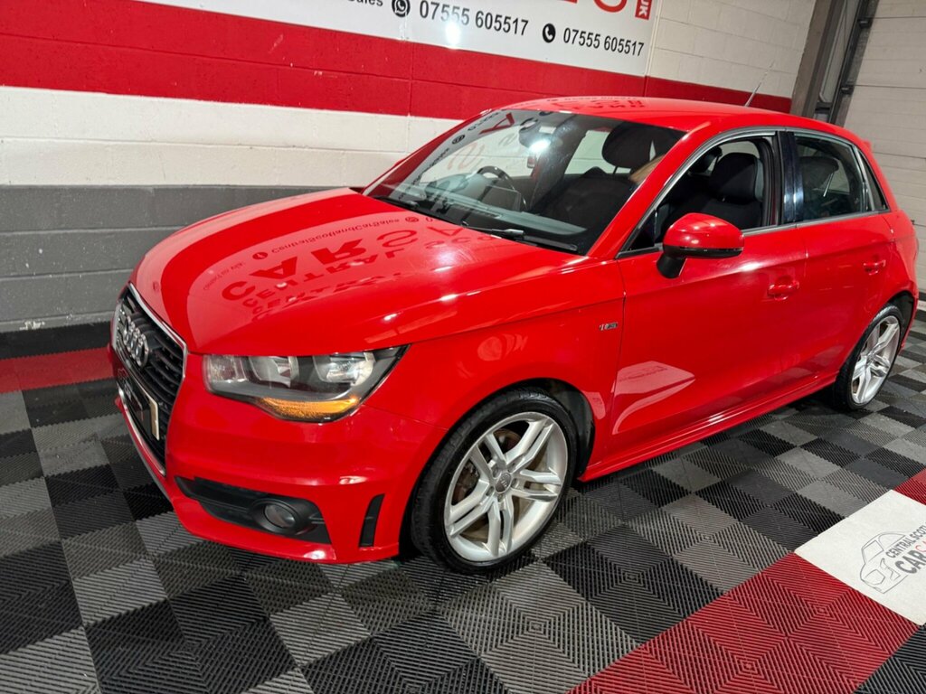 Audi A1 1.6 Tdi S Line Sportback Euro 5 Ss Red #2