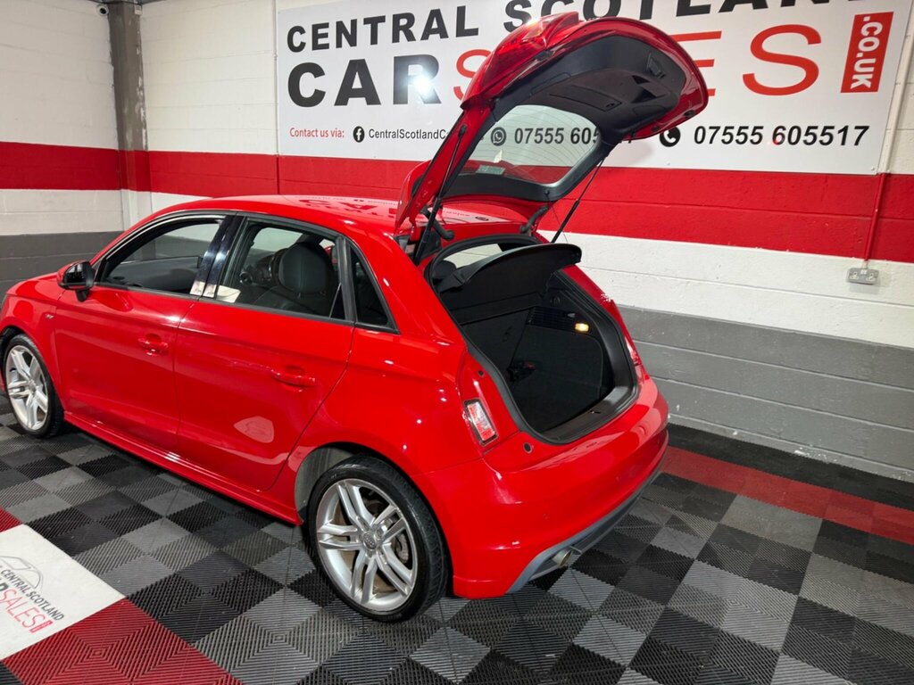 Audi A1 1.6 Tdi S Line Sportback Euro 5 Ss Red #6