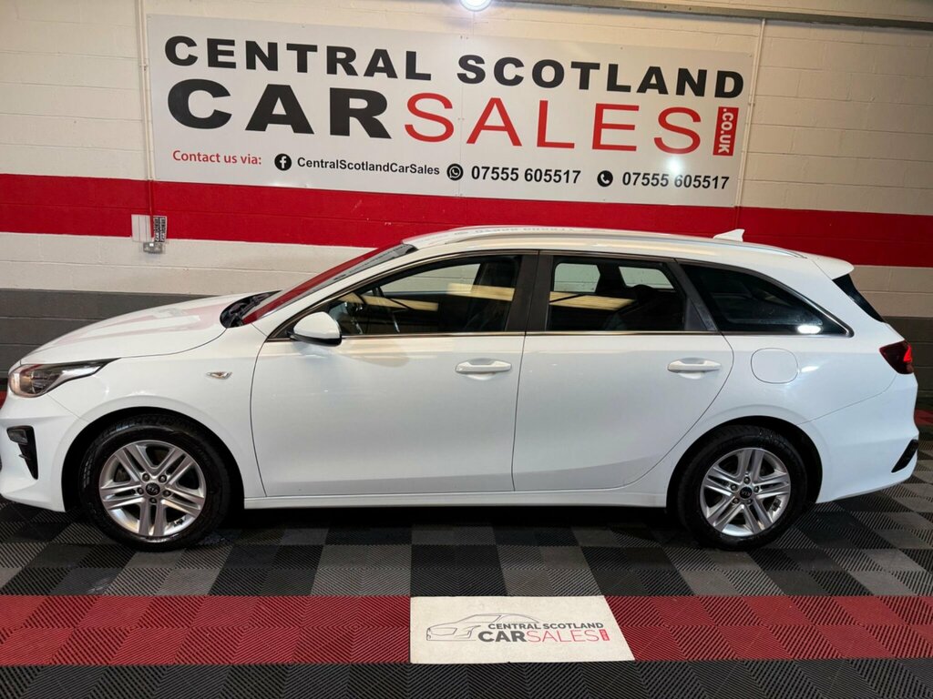 Kia Ceed 1.0 T-gdi 2 Nav Sportswagon Euro 6 Ss White #4