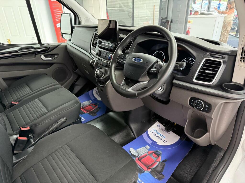 Ford Transit Custom 2.0 280 Ecoblue Limited L1 H1 Euro 6 Ss FD23NEJ White #4