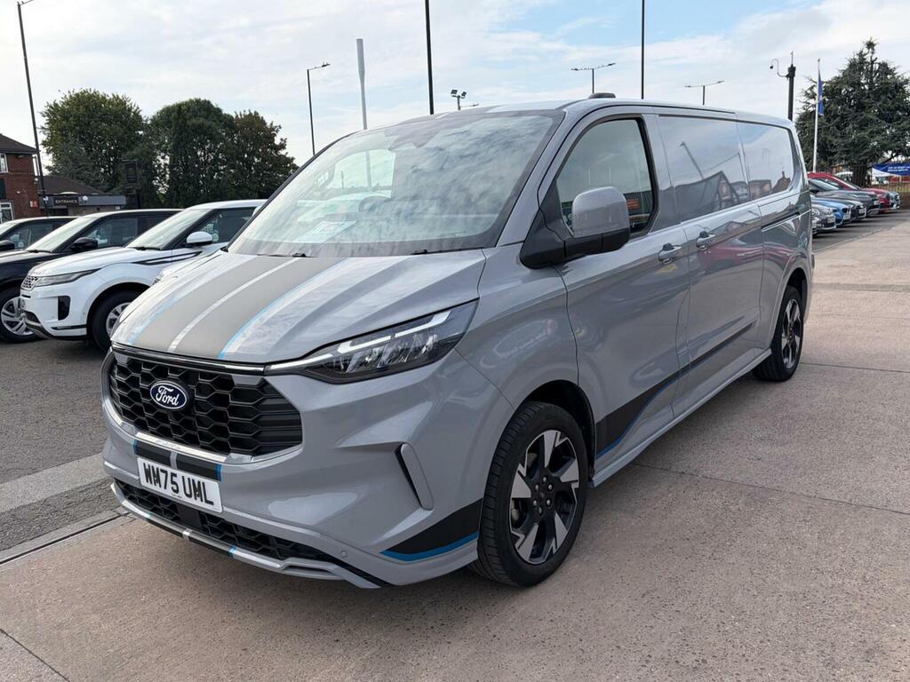 Ford Transit Custom 2.0 320 Ecoblue Sport L2 H1 Euro 6 Ss WM75UML Grey #3