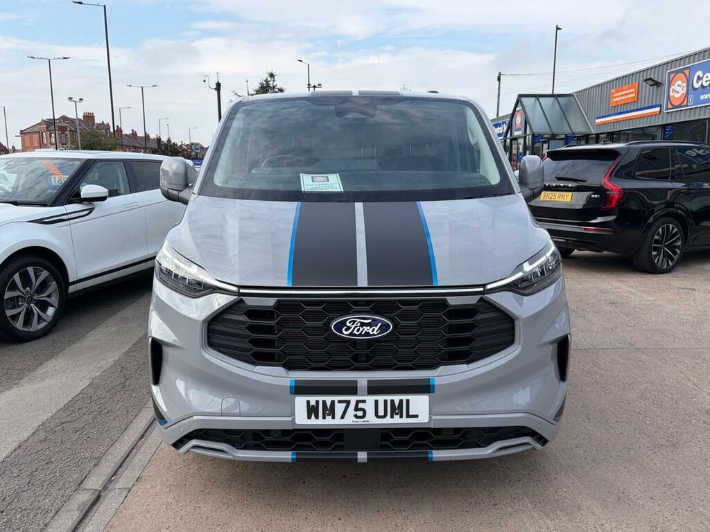 Ford Transit Custom 2.0 320 Ecoblue Sport L2 H1 Euro 6 Ss WM75UML Grey #2