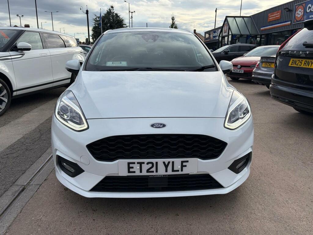 Ford Fiesta 1.0T Ecoboost Mhev St-line Edition Euro 6 Ss White #2