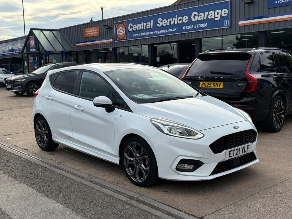 Ford Fiesta 1.0T Ecoboost Mhev St-line Edition Euro 6 Ss White