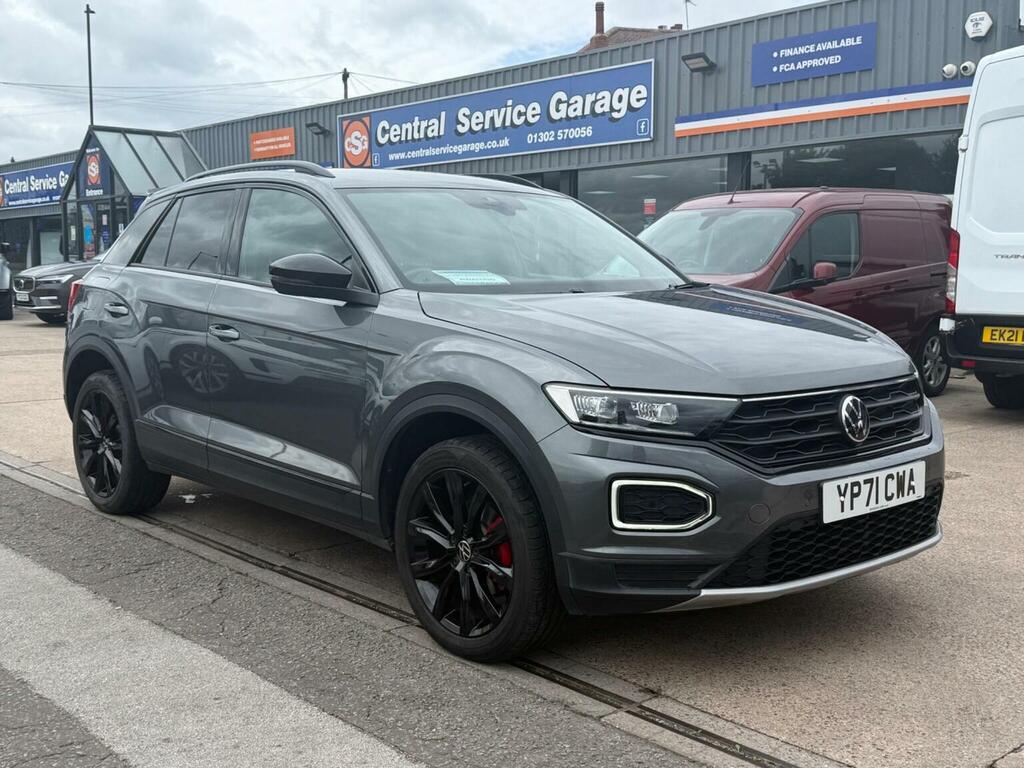 Volkswagen T-Roc 1.5 Tsi Evo Black Edition Dsg Euro 6 Ss Grey
