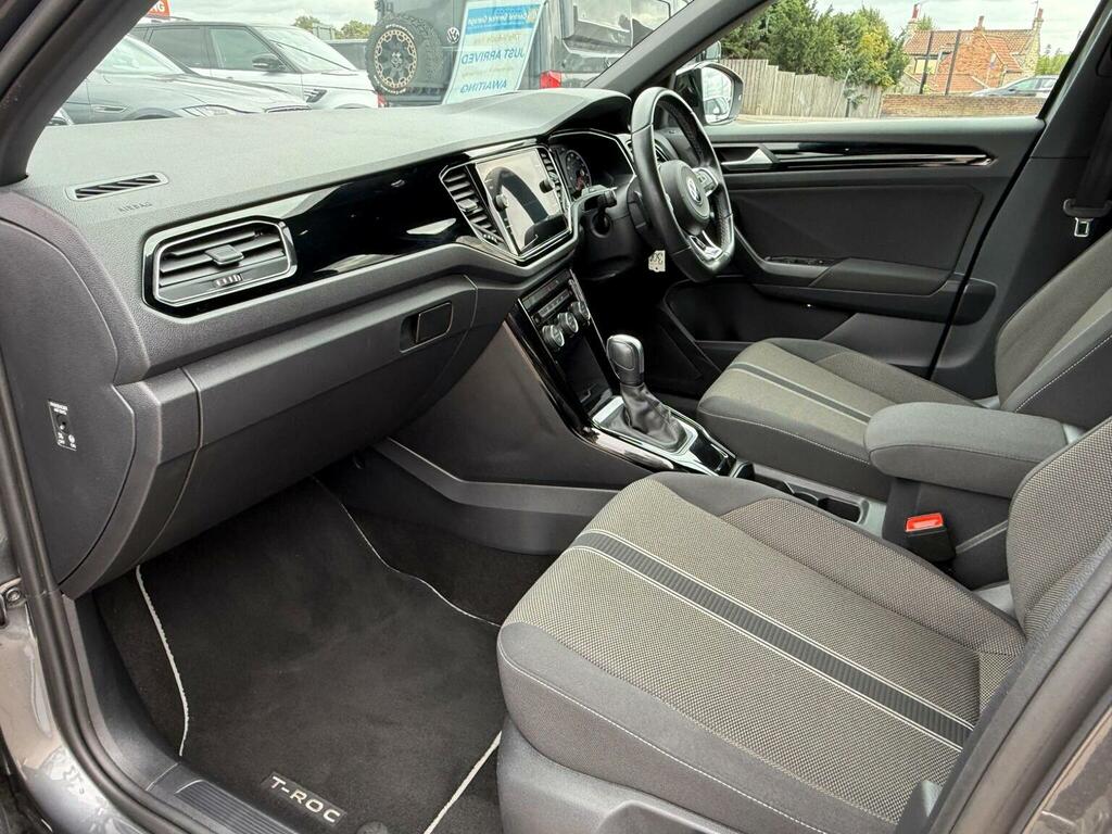 Volkswagen T-Roc 1.5 Tsi Evo Black Edition Dsg Euro 6 Ss Grey #6