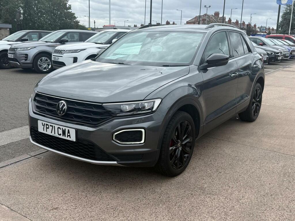 Volkswagen T-Roc 1.5 Tsi Evo Black Edition Dsg Euro 6 Ss Grey #3