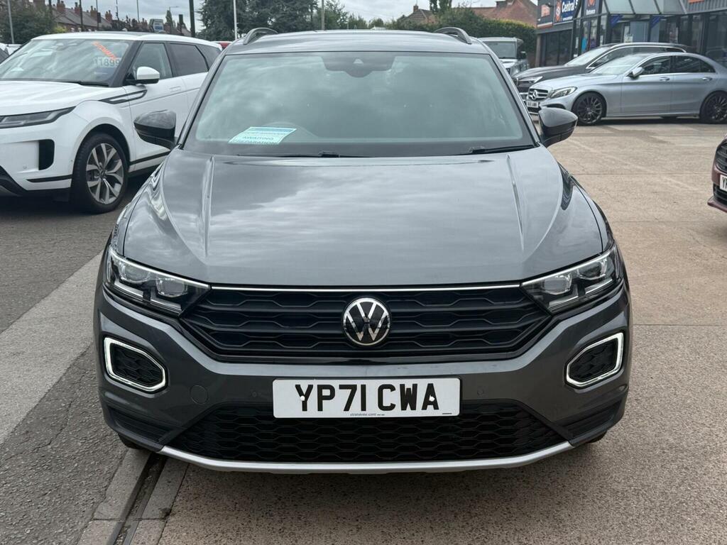 Volkswagen T-Roc 1.5 Tsi Evo Black Edition Dsg Euro 6 Ss Grey #2