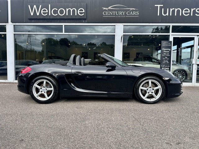 Porsche Boxster Convertible Black #4