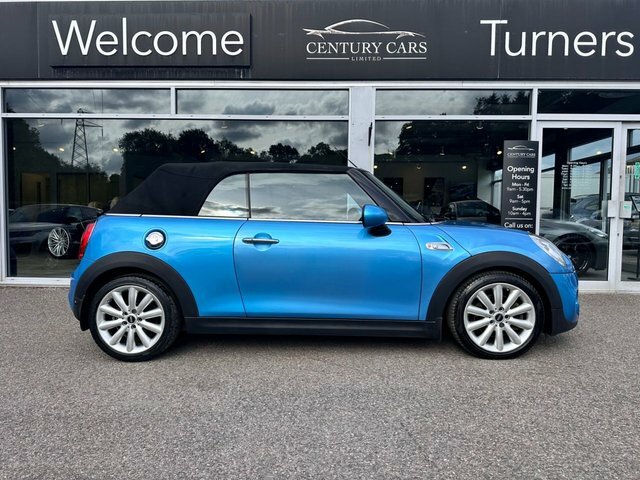 Mini Convertible Convertible Blue