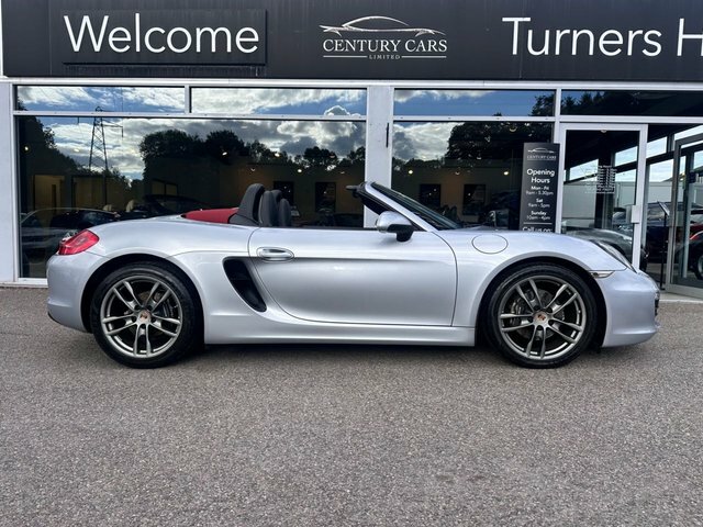 Porsche Boxster Convertible Silver #4