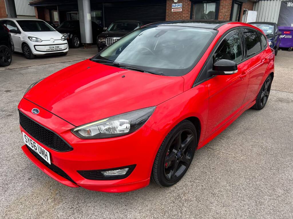 Ford Focus 1.5 Ecoboost 182 Zetec S Red Red #4