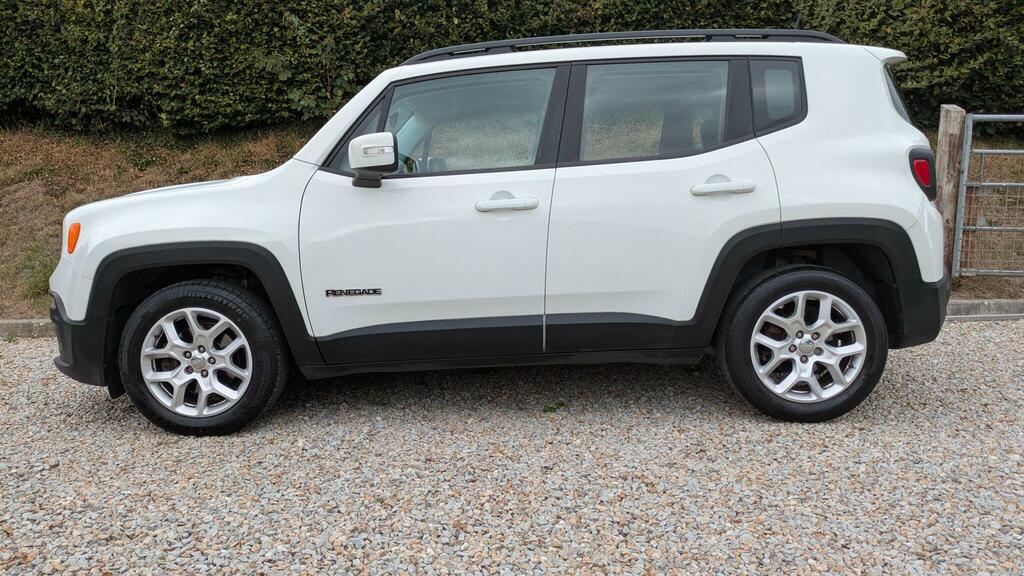 Jeep Renegade Longitude White #6