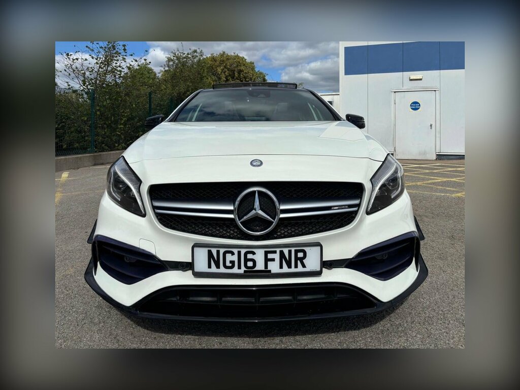 Mercedes-Benz A Class 2.0 A45 Amg Spds Dct 4Matic Euro 6 Ss White #5