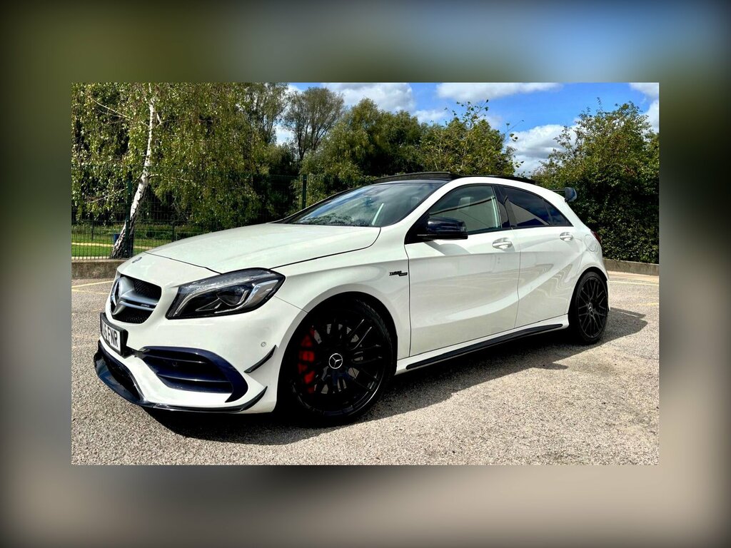 Mercedes-Benz A Class 2.0 A45 Amg Spds Dct 4Matic Euro 6 Ss White