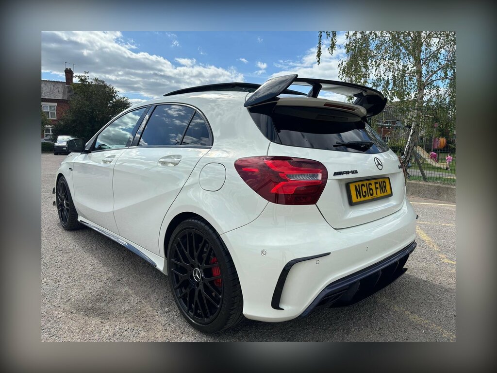 Mercedes-Benz A Class 2.0 A45 Amg Spds Dct 4Matic Euro 6 Ss White #3