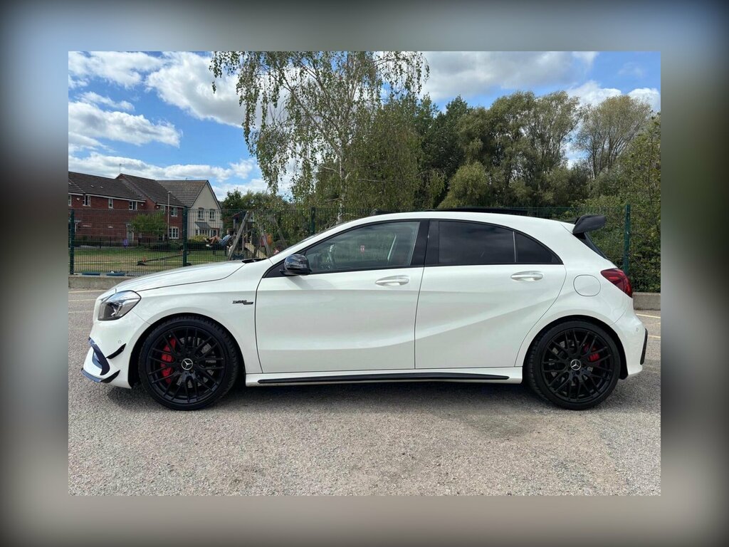 Mercedes-Benz A Class 2.0 A45 Amg Spds Dct 4Matic Euro 6 Ss White #2