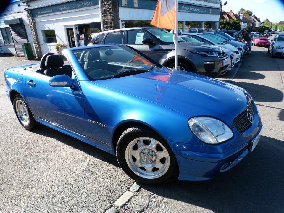 Mercedes-Benz SLK 200 2.0 Convertible Blue