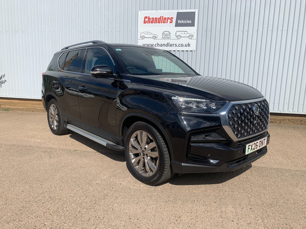 SsangYong Rexton 2.2D K50 Commercial Panel Van 4Wd Black