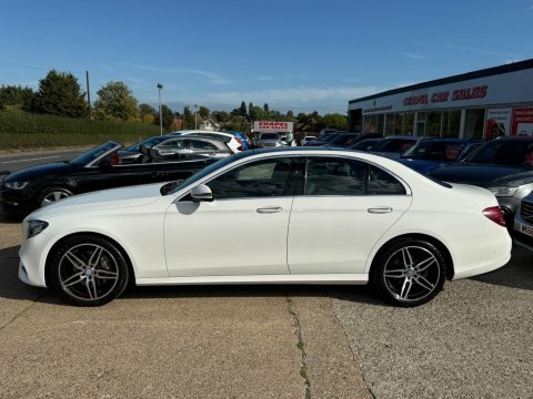 Mercedes-Benz E Class 2.0 E220d Amg White #5