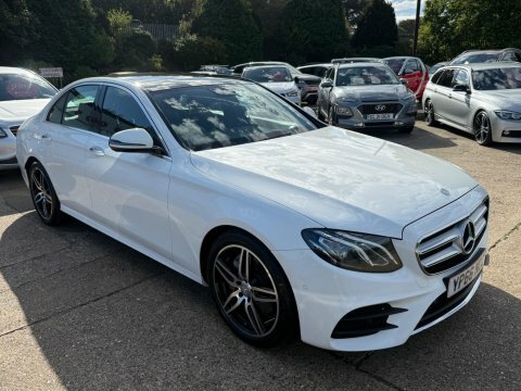Mercedes-Benz E Class 2.0 E220d Amg White #4