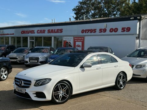 Mercedes-Benz E Class 2.0 E220d Amg White