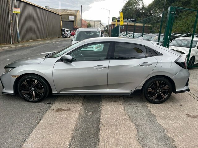 Honda Civic 2017 1.5 Vtec Turbo Sport Hatchback Man Silver #4