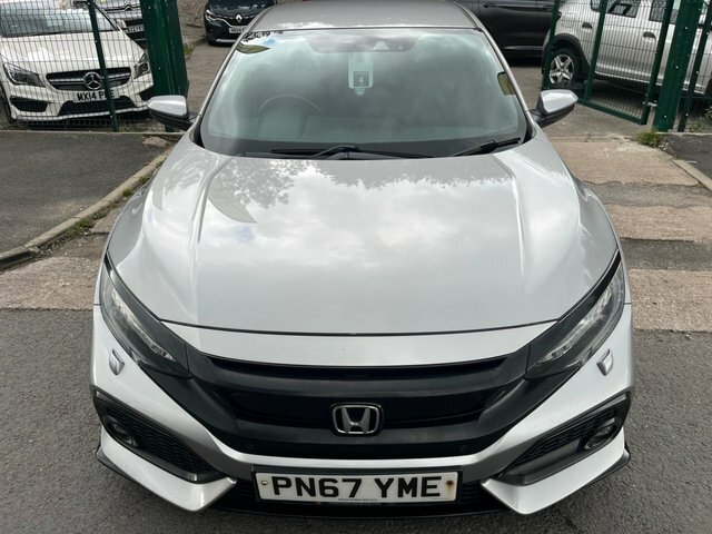 Honda Civic 2017 1.5 Vtec Turbo Sport Hatchback Man Silver #2