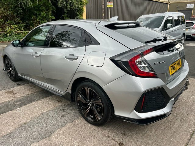 Honda Civic 2017 1.5 Vtec Turbo Sport Hatchback Man Silver #5