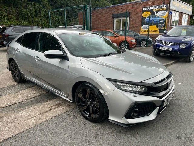 Honda Civic 2017 1.5 Vtec Turbo Sport Hatchback Man Silver