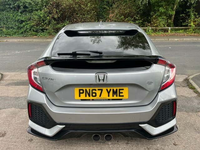 Honda Civic 2017 1.5 Vtec Turbo Sport Hatchback Man Silver #6