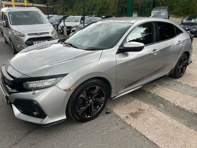 Honda Civic 2017 1.5 Vtec Turbo Sport Hatchback Man Silver #3