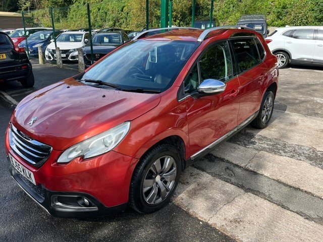 Peugeot 2008 2015 1.6 Bluehdi Allure Suv Euro Red #3