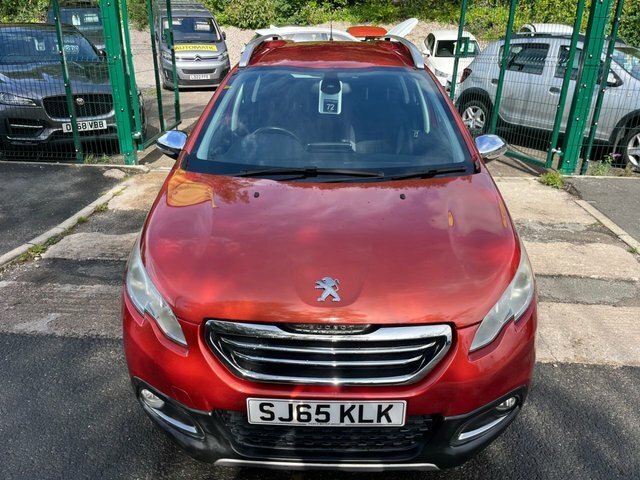 Peugeot 2008 2015 1.6 Bluehdi Allure Suv Euro Red #2